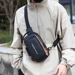 Sac à Bandoulière Antivol (Hommes & Femmes) | حقيبة كتف مضادة للسرقة