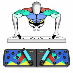 Planche de Pompes 9‑en‑1 Pliable (Bandes incluses) | لوح ضغط قابل للطي 9 في 1 - image 2