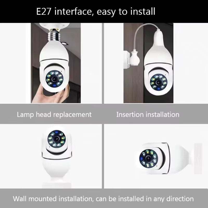 Caméra de Surveillance WiFi E27 (Ampoule) | كاميرا مراقبة ذكية واي فاي - image 3